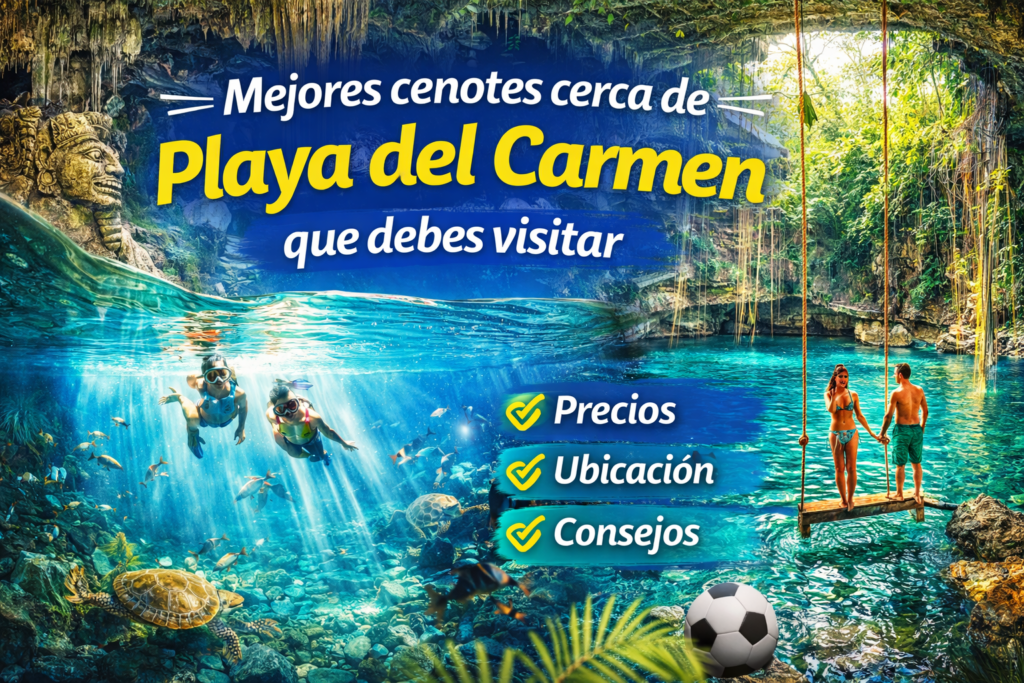 Mejores cenotes en Playa del Carmen