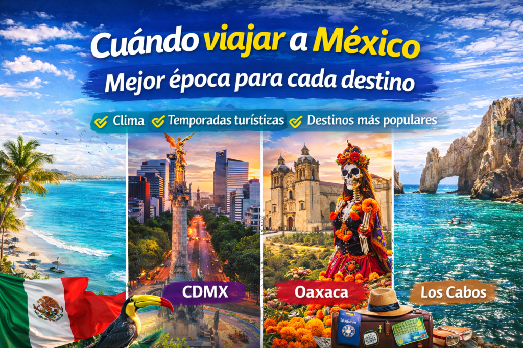 Mejor epoca para viajar a mexico