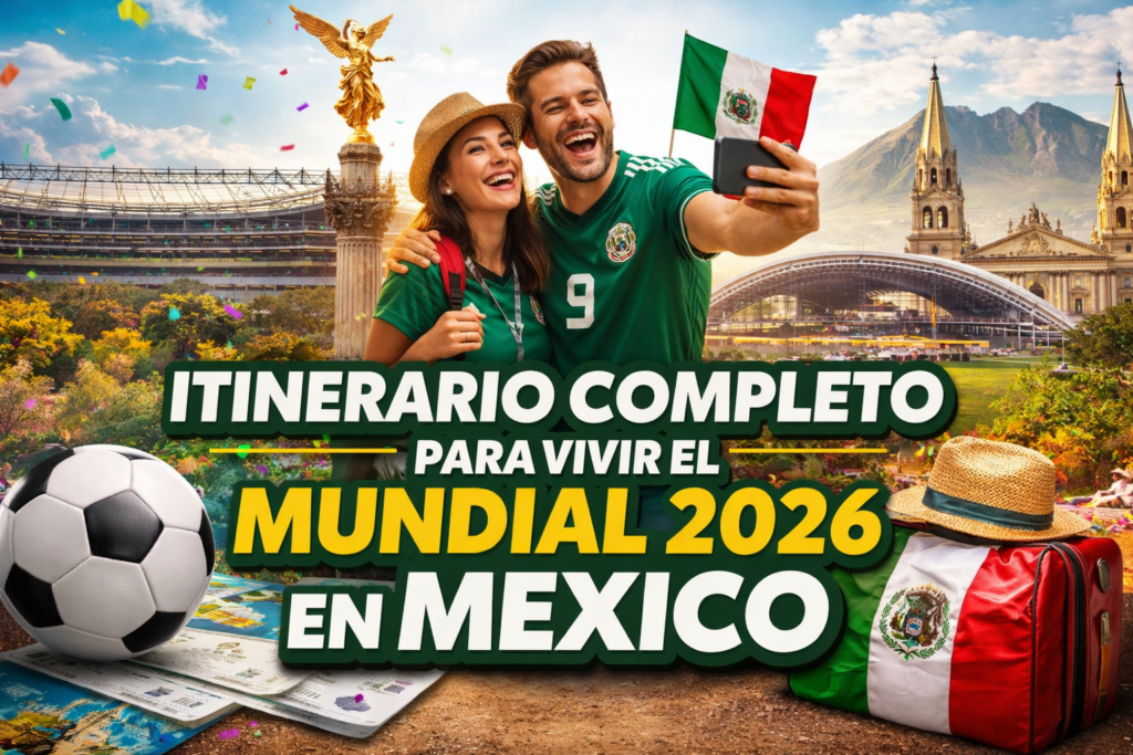 Itinerario completo Mundial 2026