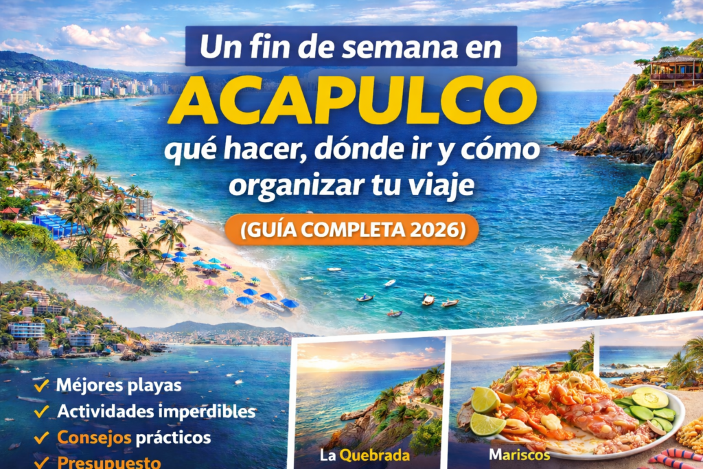 guía completa para un fin de semana en acapulco